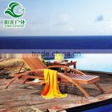 Modern classic wooden tall outdoor lounge chairs for garden