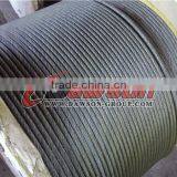Best Sale 6x7, 6x19, 6x36WS Ungalvanized and Galvanized Stainless Steel Wire Rope 18mm Made in China thumbnail-3