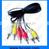 Audio Video Cable , 6RCA Plug