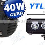 9.5 Inch 40w 3500 lm Led Work Light Bar Car Truck Boat off Road Flood Lamp Bulb thumbnail-6