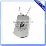 Cheap Custom Wholesale Silver Blank Printing Dog Tag