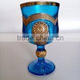 Gold Plating Glassware Cup Sets Glass Cup Gold Glass Cup thumbnail-2