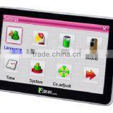 7 GPS Navigation, Touch Screen With Bluetooth, AV-IN, Analog TV From Chinese Manufacturer