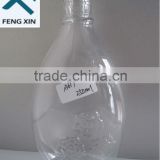 Professional sales team and service for 250ml clear PET bottle