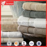 High quality class 5 star cotton bath hotel towel China supplier