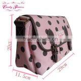 Wholesale 2015 Oilcloth Bag Ladies Cross Body Messenger Shoulder Bag Dot Pattern thumbnail-6
