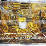 Semi Precious Tiger Eye Stone Wash Basin