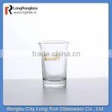 LongRun anhui bengbu exported glassware set of six stemless wine glasses with decal