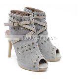Knitted Chamois Fashion Shoes Fabric thumbnail-1