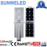 solar integrated street light 12W 12W 15W 18W 20W 30W 40W 50W 60W