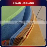 China manufacturer car cleaning microfiber suede towel