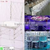 Chinese Factory acrylic chair wedding clear plastic chair for event wedding