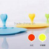 Creative Candy-colored Lids Food Grade Silicone Lid Seal Leak-proof Lid Multi-use Non-toxic Glass Lid thumbnail-5
