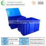 610x420x360mm Plastic Crate Food Grade Plastic Container