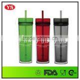 16oz Wholesale Bpa Free Plastic Skinny Tumbler With Lid and Straw thumbnail-5
