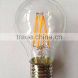 Led Bulb Full Glass 6w Filament Led Bulb E27 Clear Led Lighting Bulb