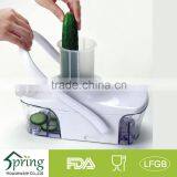 VETETABLE CUTTER SLICER//FRUIT CUTTER/VEGETABLE CHOPPER/VEGETABLE SLICER/CUCUMBER SLICER/GALIC CHOPPER thumbnail-1