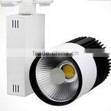 High Lux Commercial Track Light 10w 20w 30w 40w COB Led Track Light Commercial Led Track Light