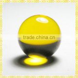 Nice Novelty Yellow Crystal Ball For Desk Centerpieces