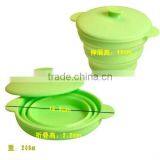 2015 Silicone Collapsible Bowl for Camping /dinner With Reasonable Price