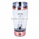 Portable Power Mixer shaker USB Rechargeable Lithium Battery Operated 600ml Protein Shaker Bottle