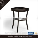 Wholesale furniture black metal coffee table