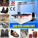 Flat Bed Co2 Genuine Leather Laser Cutting Machine Price thumbnail-1