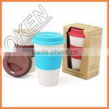 2016 Excellet Low Price Stocked,Eco-Friendly Feature and LFGB,FDA,CE / EU,SGS Certification Double Wall Plastic Coffee Cups thumbnail-2