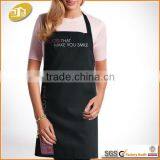 65% Polyester 35% Cotton Black Printed Aprons Personalized