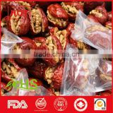 shanxi brand the extra light halves walnut kernel in the red dates