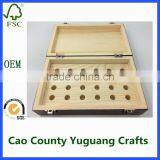 Wooden Home Garden Tool Kit Set Storage Box thumbnail-2