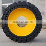Airless Truck Tire Solid Vehicle Tire 17.5-25 20.5-25 for Mining Machine Parts thumbnail-4