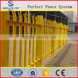 High Security PVC Coated Portable W/D Section Palisade Fence