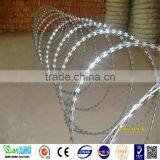Metal Razor Barbed Wire War Barrier Prison Fence thumbnail-2