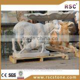 Famous Deer on Marble Base Sculpture for Sale thumbnail-1