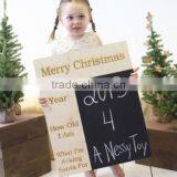 Merry Christmas Chalkboard Sign Family Photos Photo Prop thumbnail-2