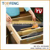 Plastic Drawer Divider Drawer Organizer Adjustable Drawer Divider thumbnail-1