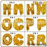 Decorative 16 Inch Letter Foil Balloons thumbnail-5