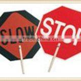 Traffic Wooden Sign With Stand thumbnail-1