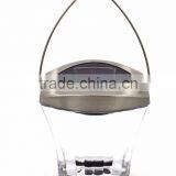 12pk 3-in-1 Stainless Steel Glass Lens Solar Garden Lawn LED Path Light thumbnail-3