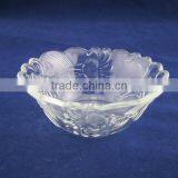 Carved Glass Bowl, Candy Bowl thumbnail-1
