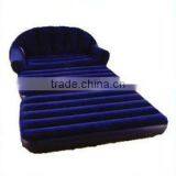 Inflatable Flocked PVC AIR BED Sofa Style With Pump thumbnail-1