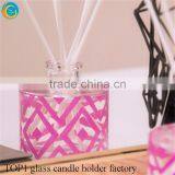 150ml Rattan Stickers Aroma Reed Diffuser Bottle With Wood Stopper thumbnail-2