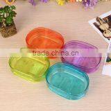 2017 Stocked Plastic Square Transparent Soap Box Bathroom Soap Box Soap Dish Plastic thumbnail-2