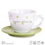Wholesale Ceramic Tea Cup and Saucer Set thumbnail-4