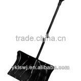 20" Plastic Snow Shovel With Steel Tube Handle thumbnail-1