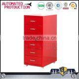 Steel Filing Cabinet Movable 6 Drawer File Cabinet thumbnail-2