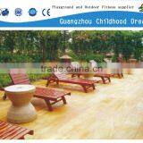 (HD-19709)Outdoor Wooden Beach Bench Low Sand Beach Chair thumbnail-1