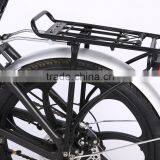 New Design 20 Inch Folding Electric Bike One-piece Wheel Electric Bike thumbnail-6