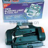 Twin Blinking Light&Tool Set , Model:17611